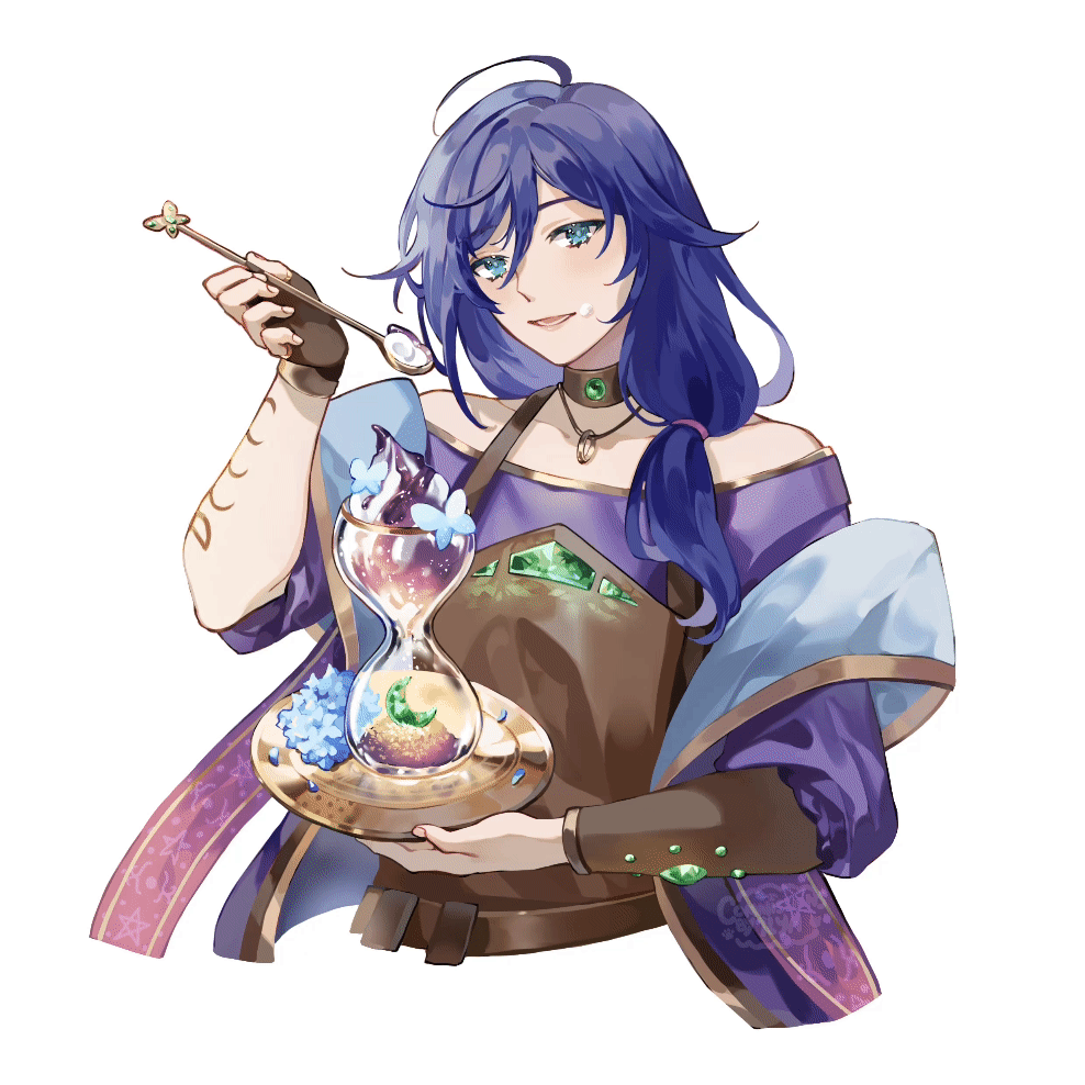 Moving Character Art for Fanta reads (December 2023)