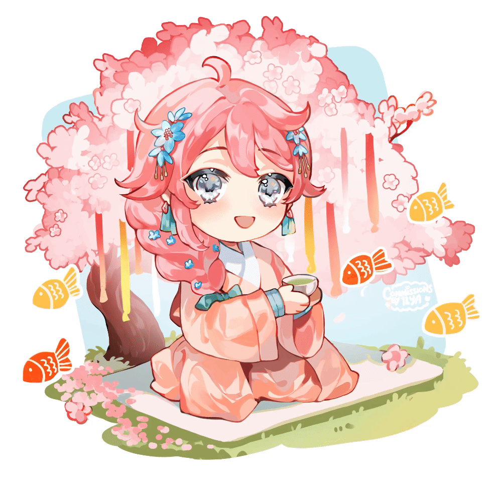 Moving Chibi Splash for Uju (December 2023)